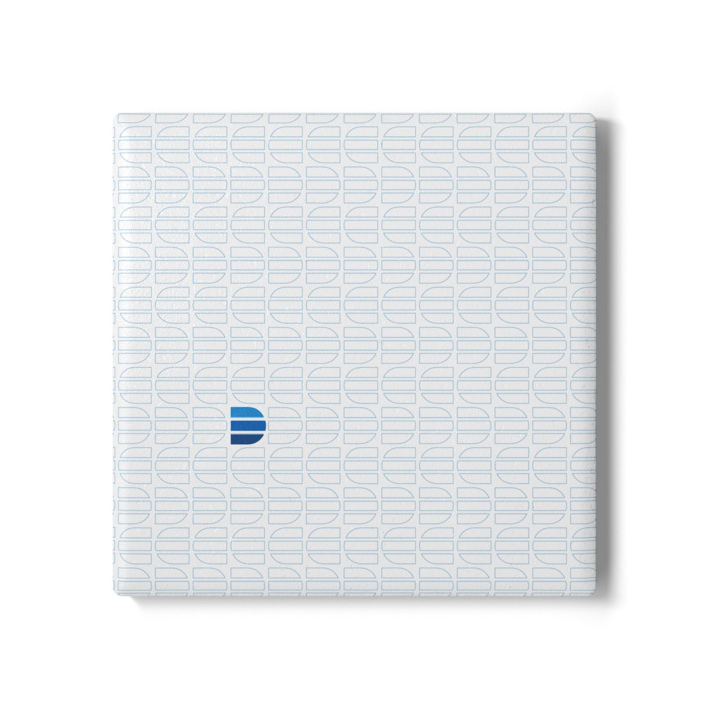 Blue Dekko Ceramic Coaster