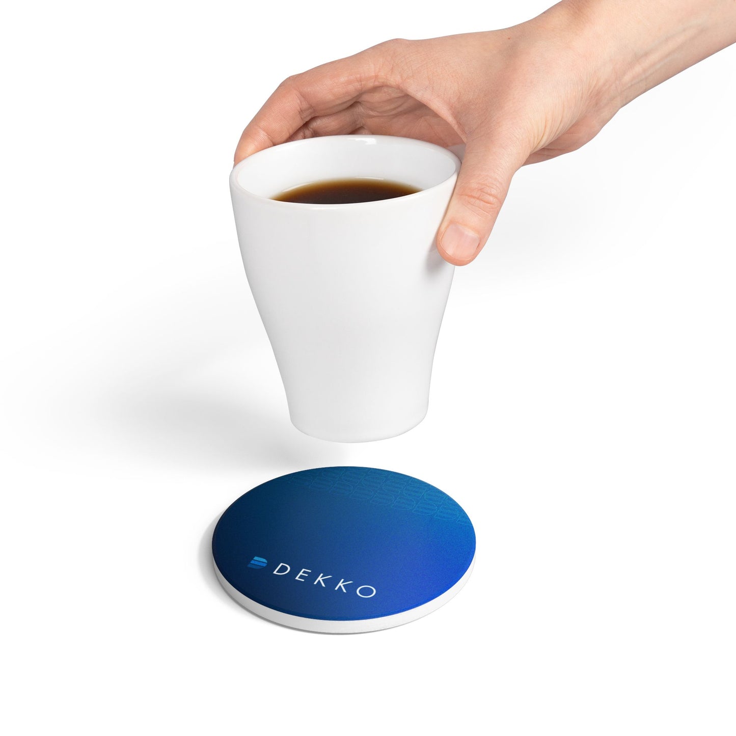 Blue Ceramic Coaster