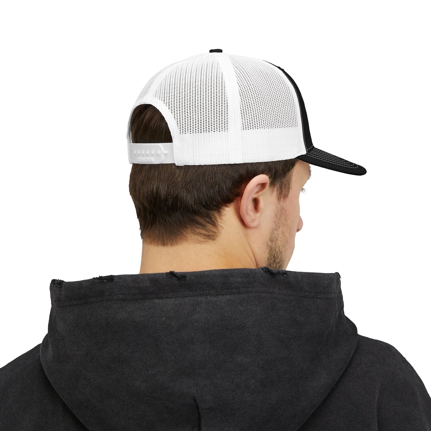 D Icon Snapback Trucker Cap (Embroidery)