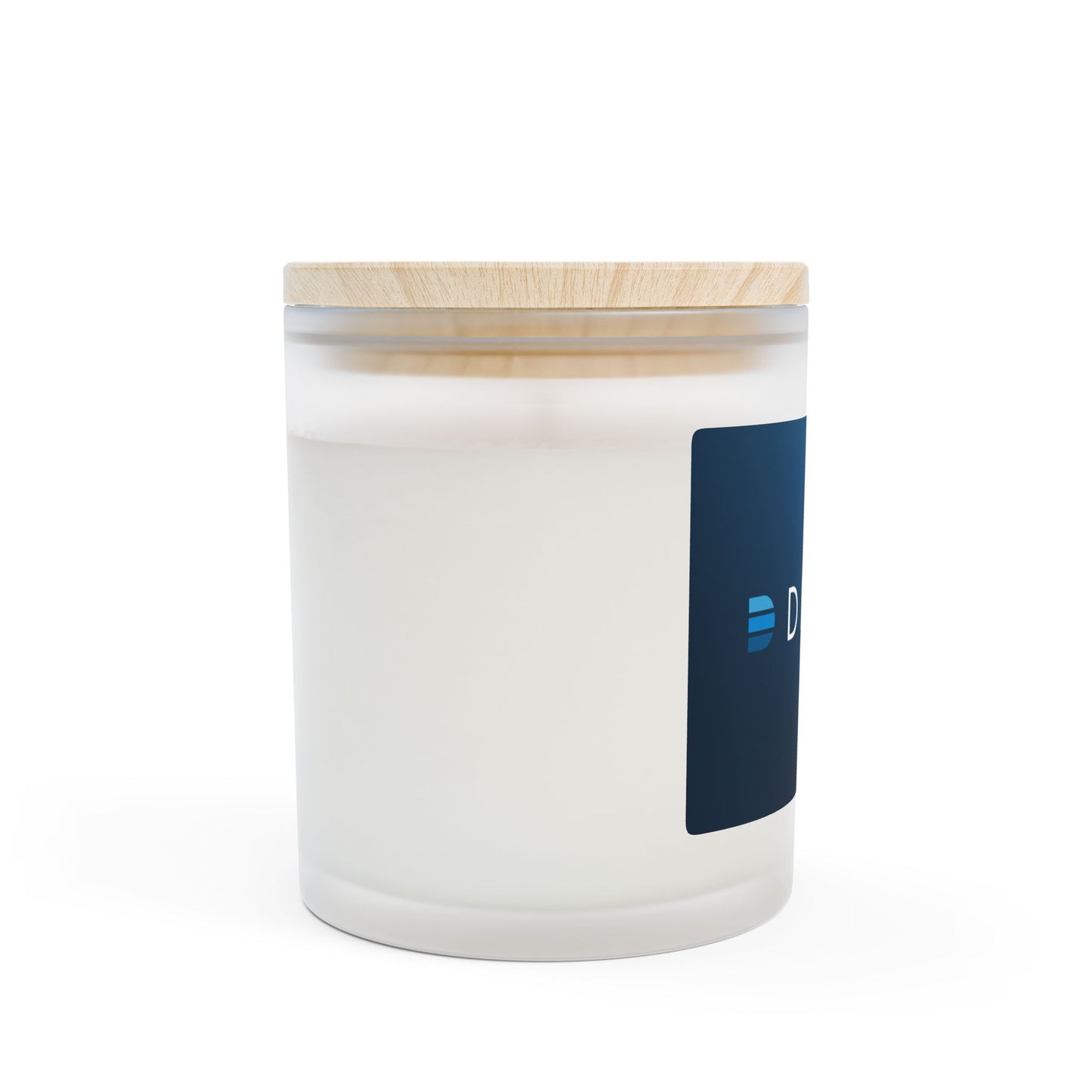 Frosted Glass Candle - 11oz (Dark Logo)