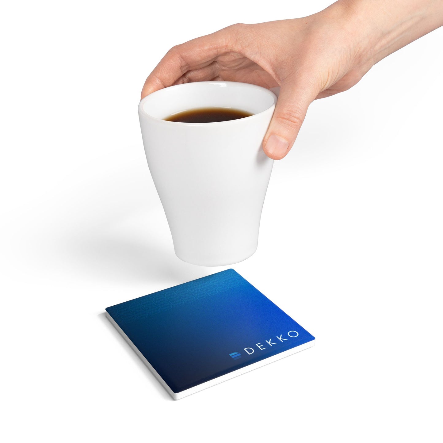 Blue Ceramic Coaster