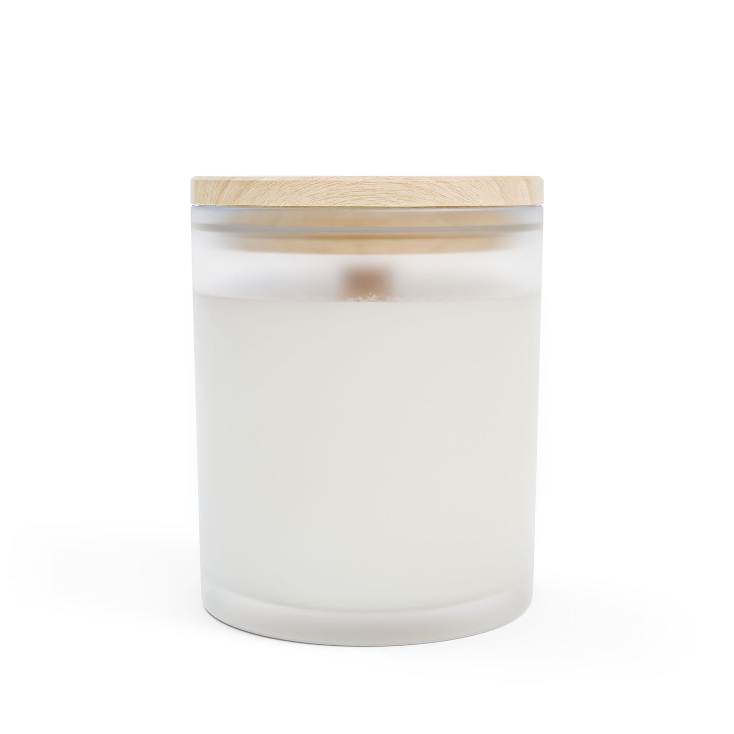 Frosted Glass Candle - 11oz (Dark Logo)