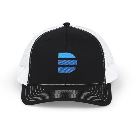 D Icon Snapback Trucker Cap (Embroidery)
