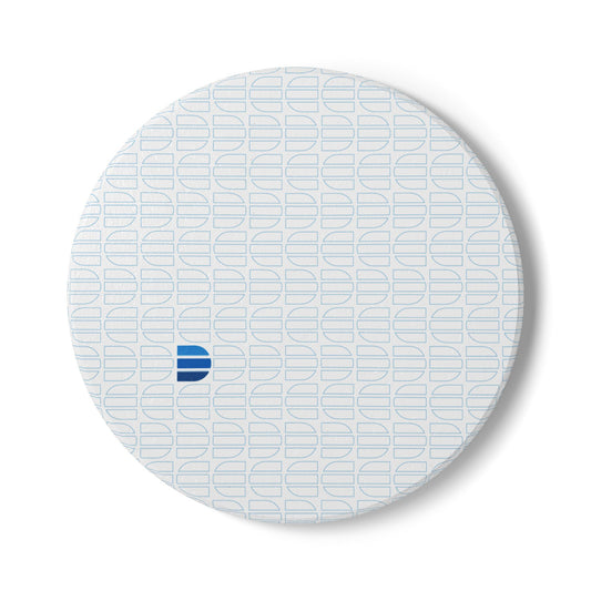 Blue Dekko Ceramic Coaster