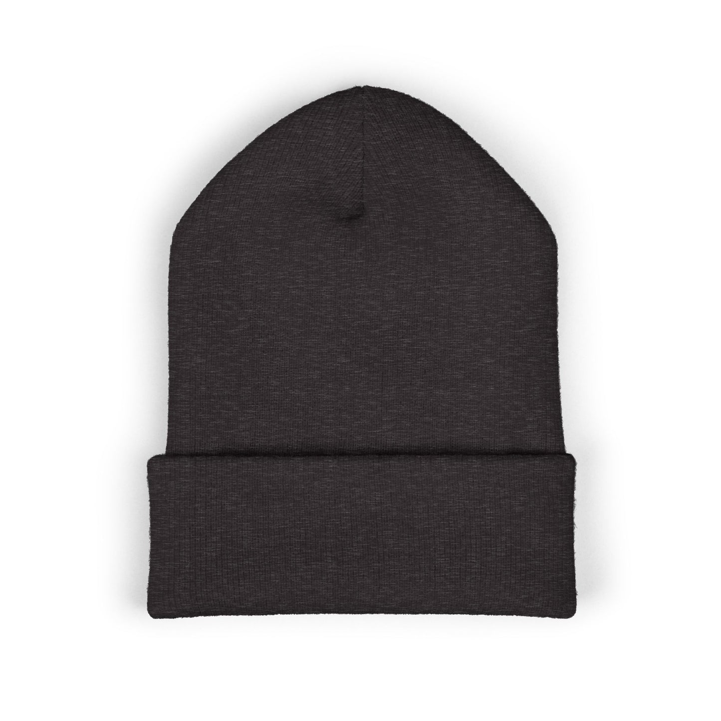 Classic Cuffed Beanie (White Embroidered LUX Logo)