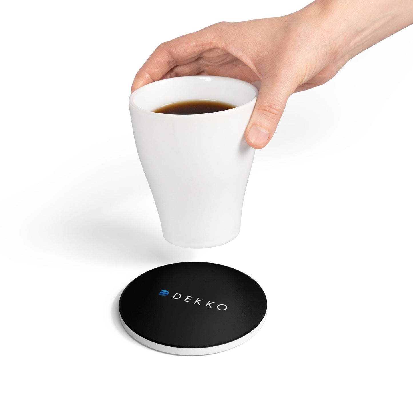 Black Ceramic Coaster